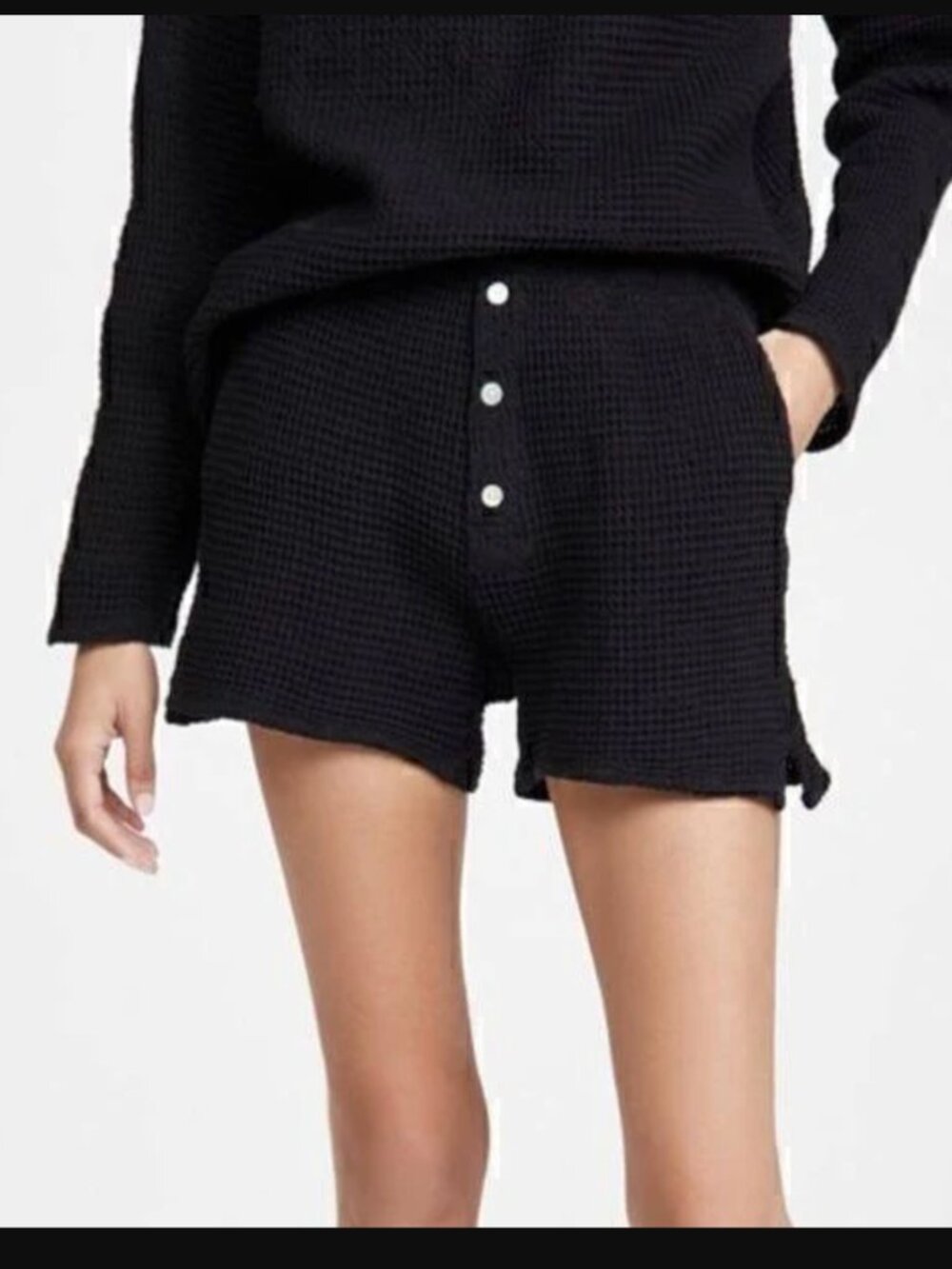 DONNI Waffle shorts Size:S